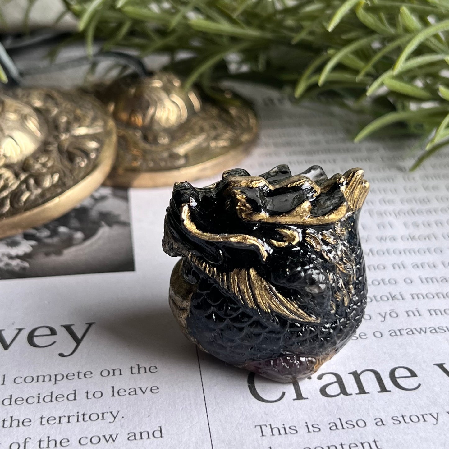 龍神オルゴナイト 黒龍 魔除けと浄化 金運
