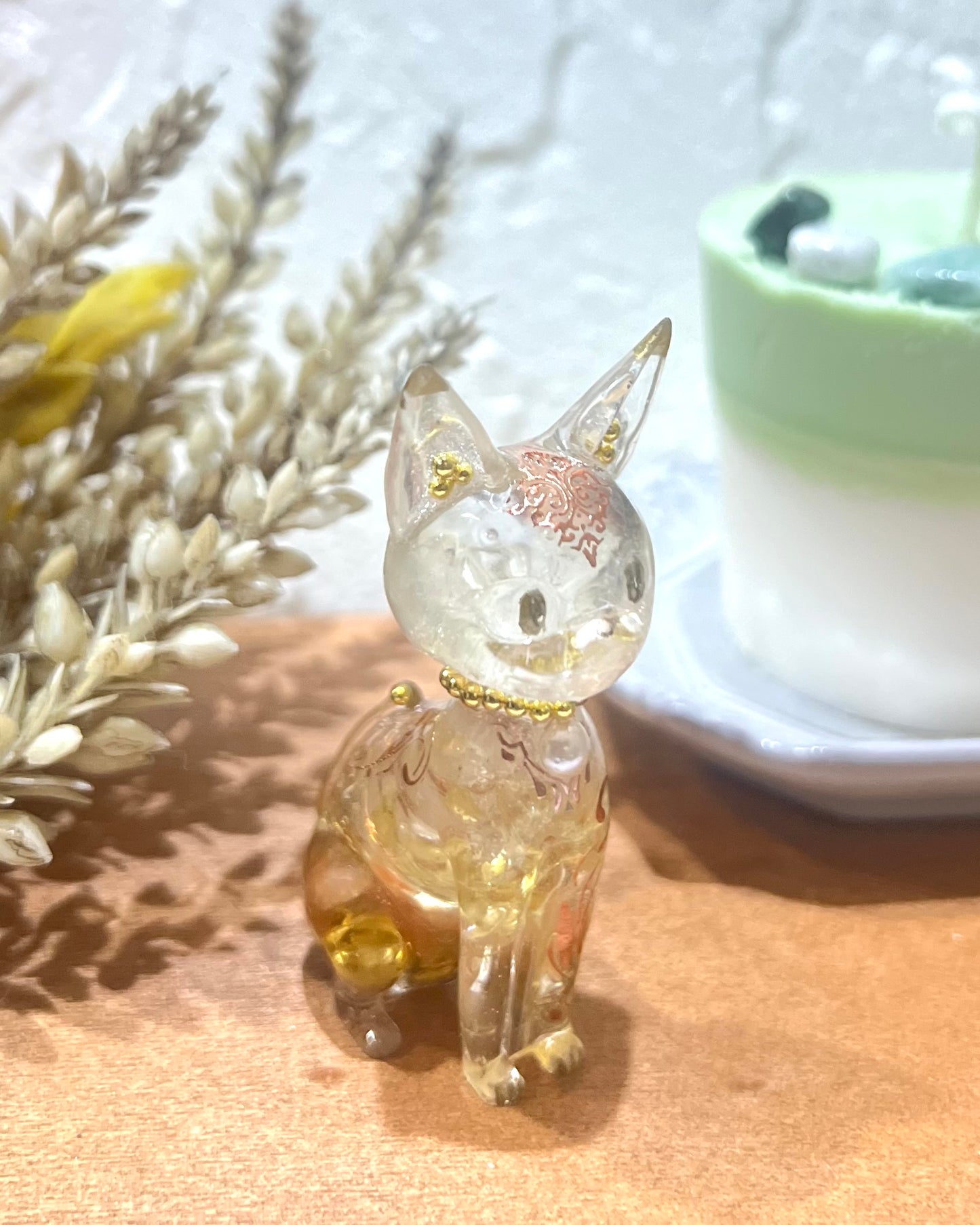猫さんオルゴナイト