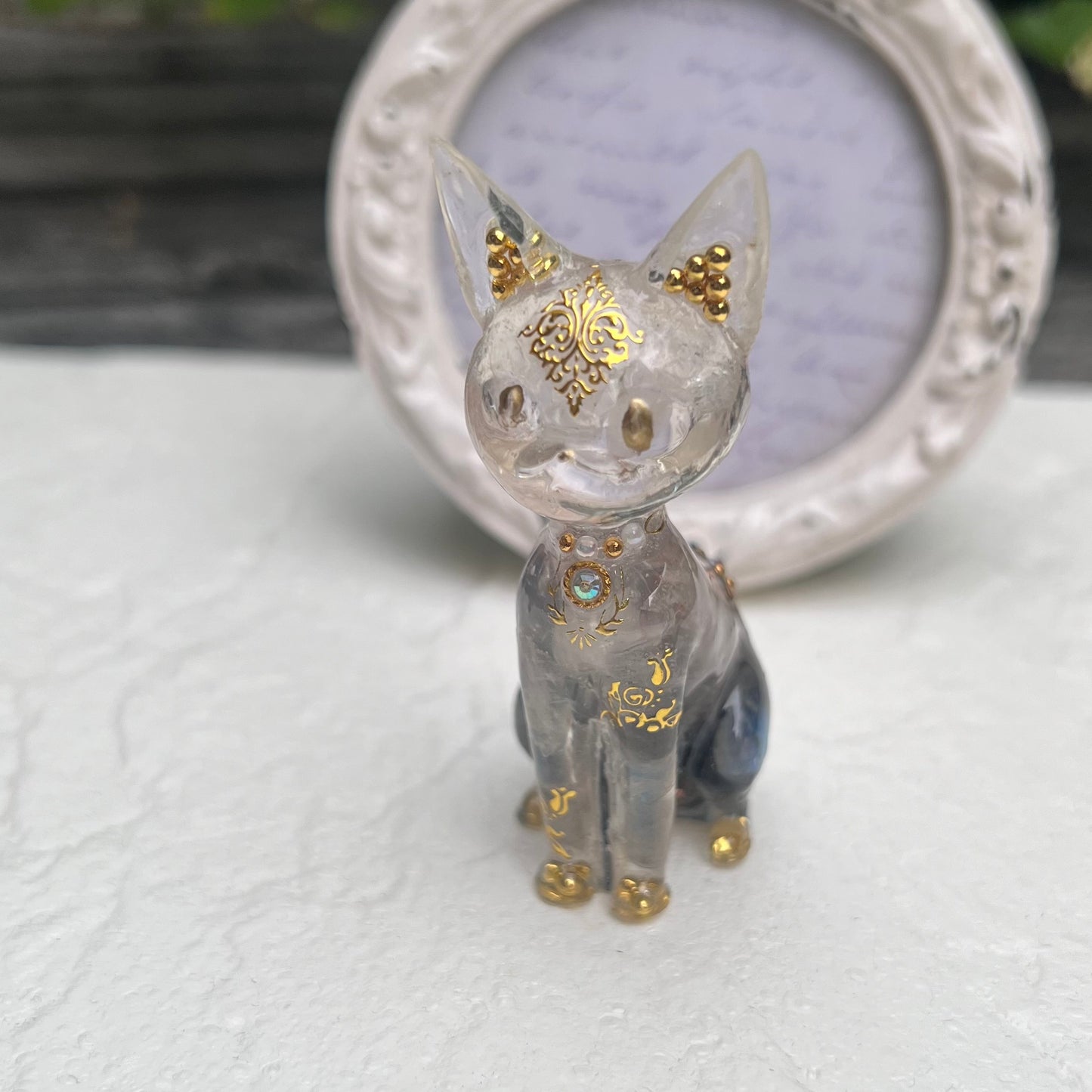 猫さんオルゴナイト　宇宙と地球と繋がる