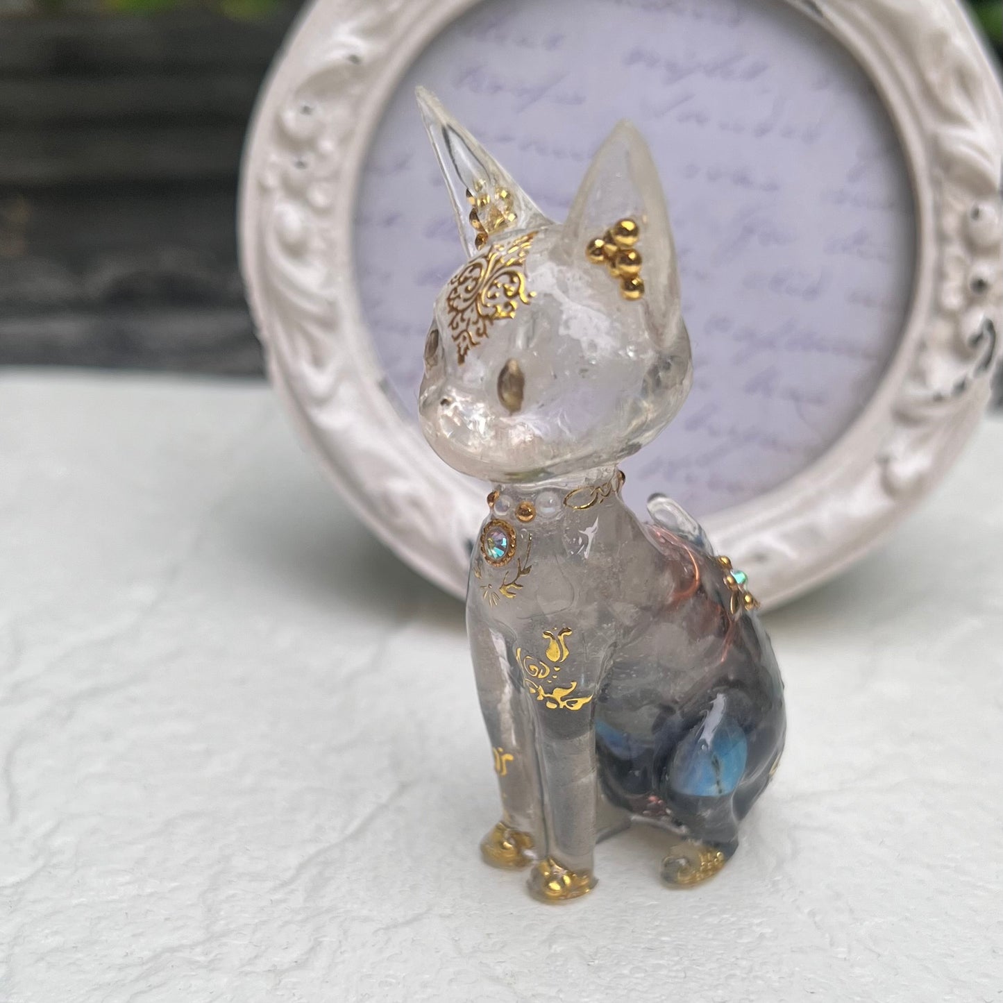 猫さんオルゴナイト　宇宙と地球と繋がる