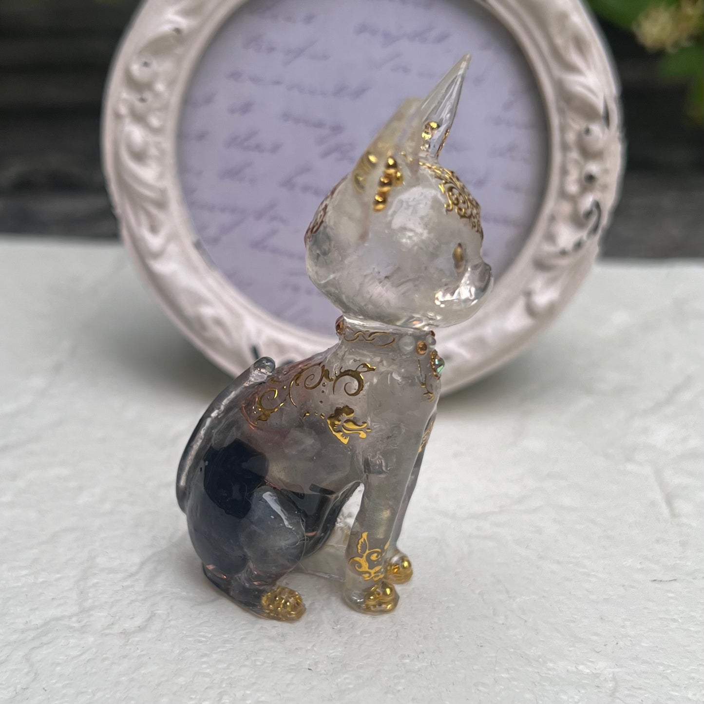 猫さんオルゴナイト　宇宙と地球と繋がる
