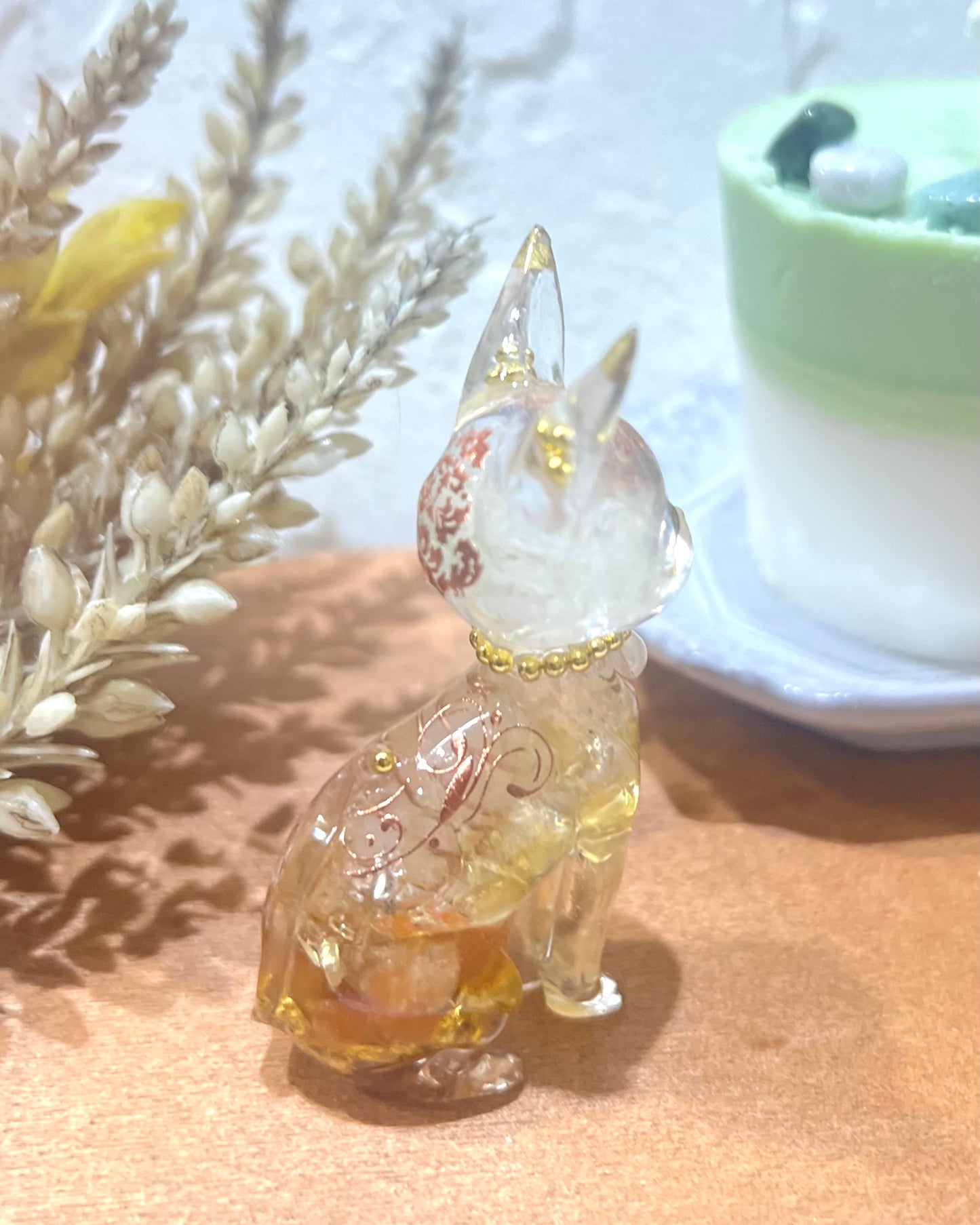 猫さんオルゴナイト