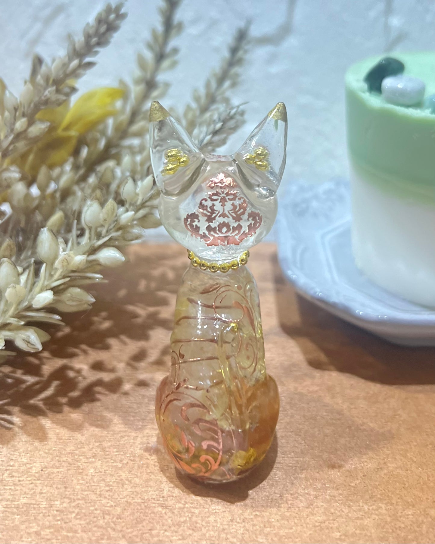 猫さんオルゴナイト