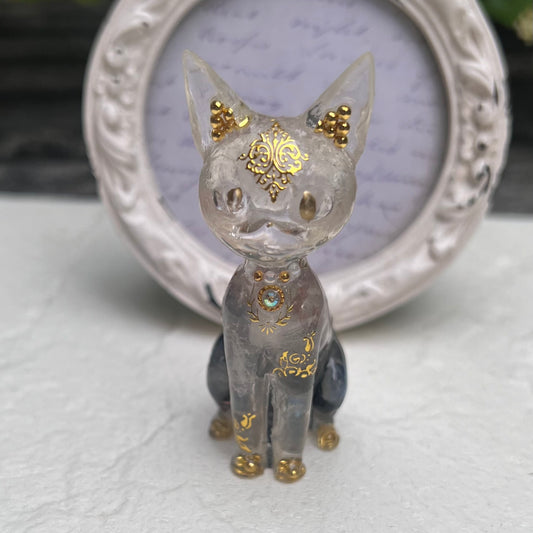 猫さんオルゴナイト　宇宙と地球と繋がる