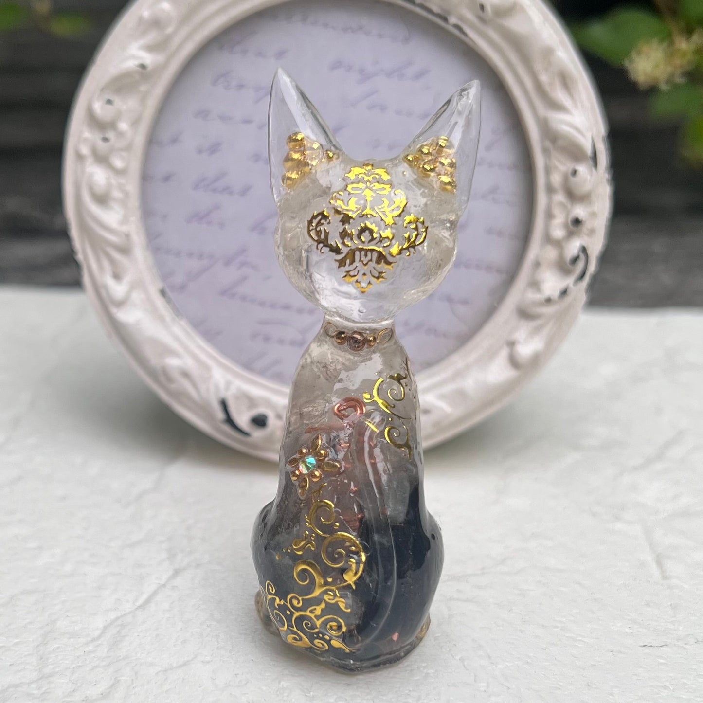 猫さんオルゴナイト　宇宙と地球と繋がる