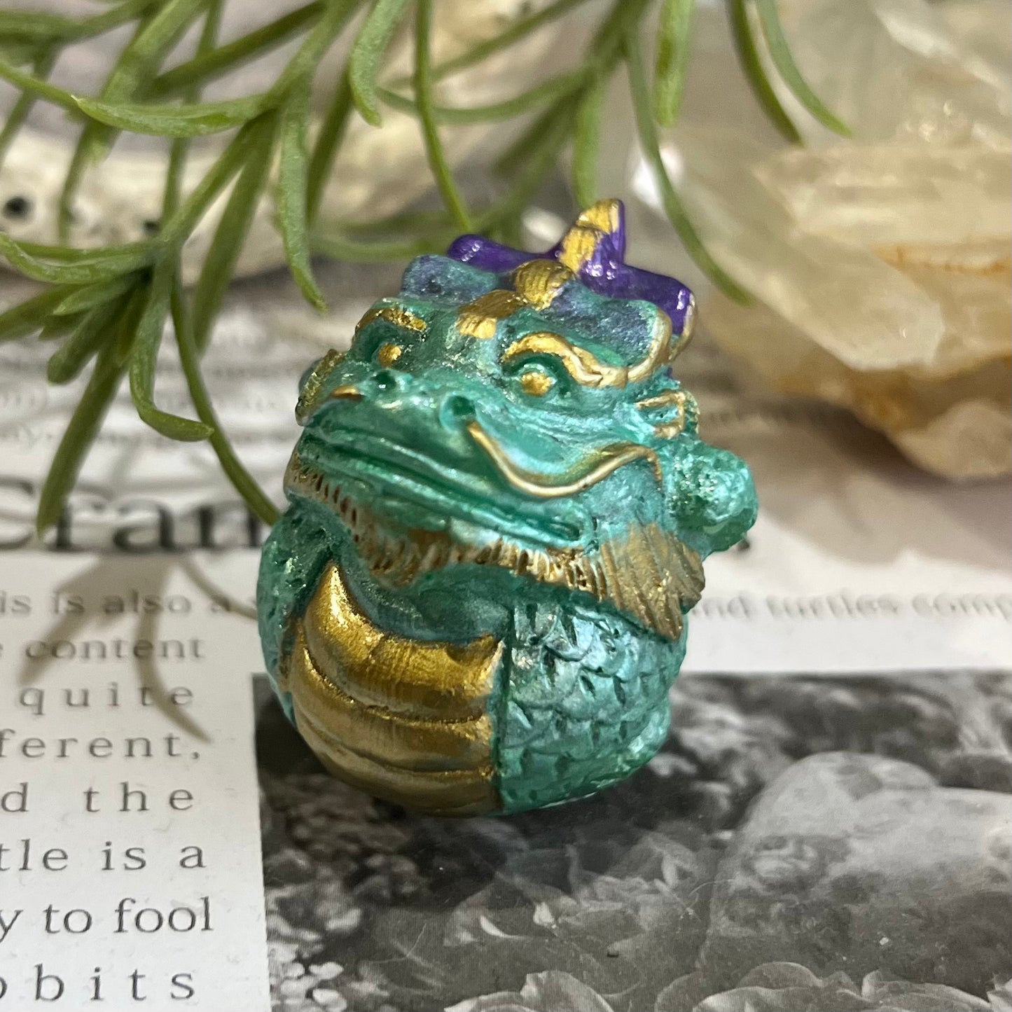 大地の龍　癒しと自分軸のオルゴナイト