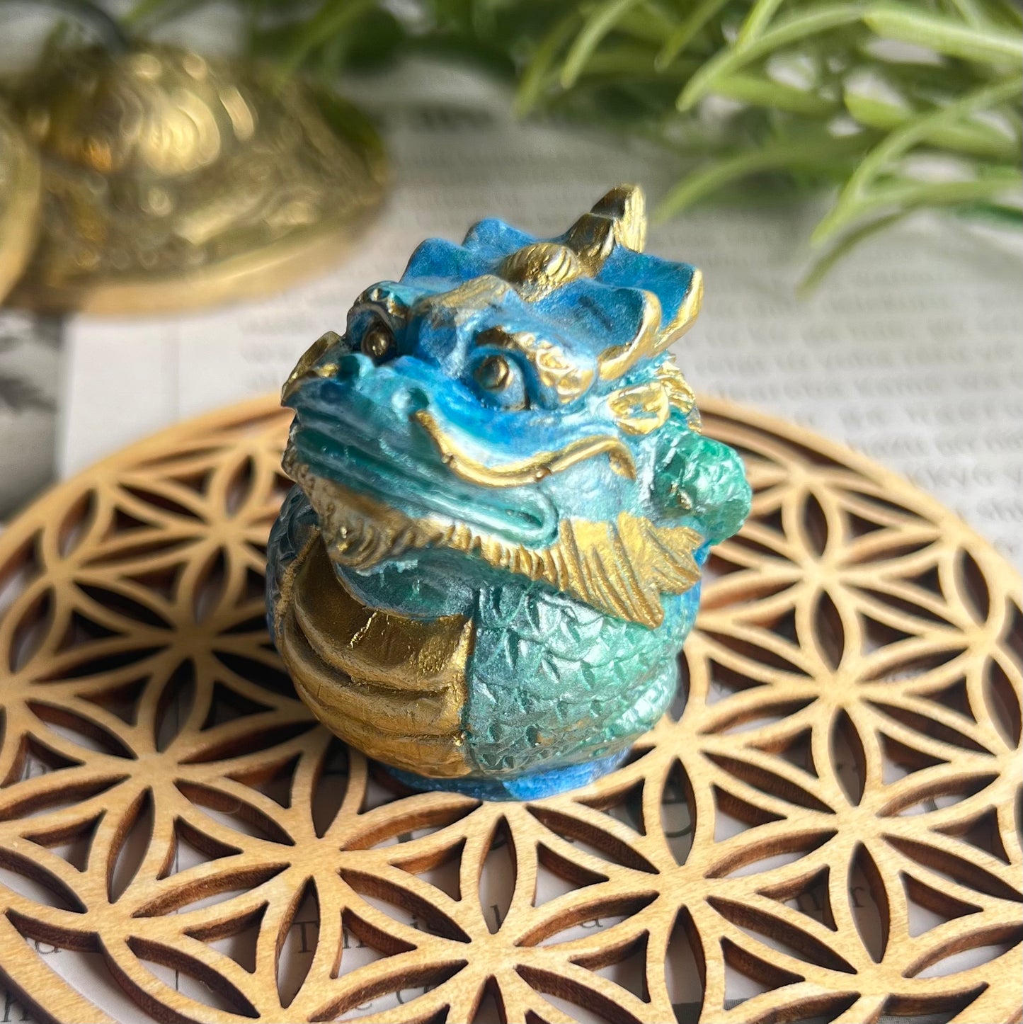 龍神オルゴナイト 青龍 直感力と魔除け