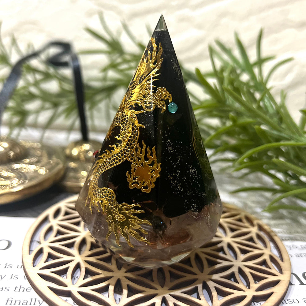 開運 龍神 タワー オルゴナイト