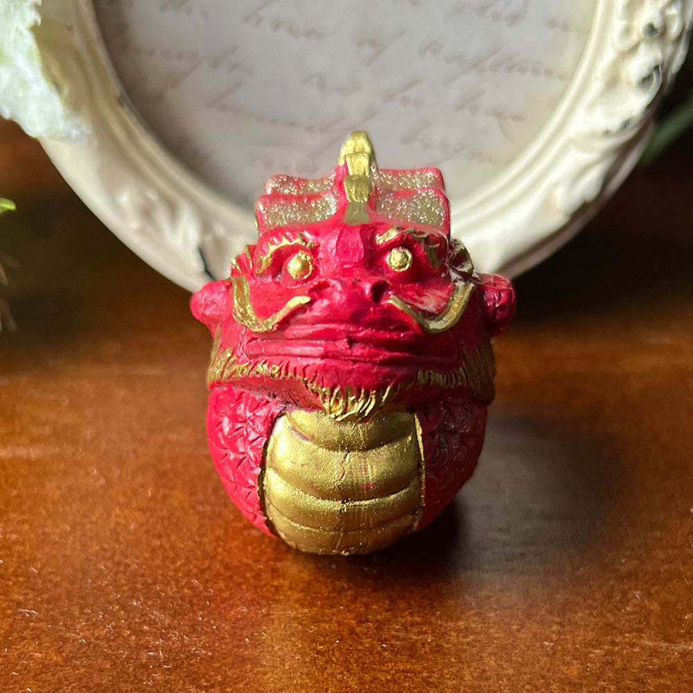 赤龍　ぷっくり龍ちゃんオルゴナイト